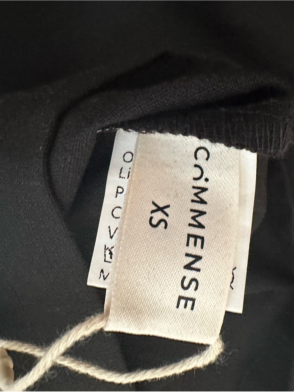 Commense One-Shoulder Black Ruched Mini Dress - Picture 5 of 6